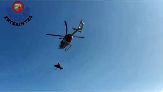 Helicóptero de la Ertzaintza