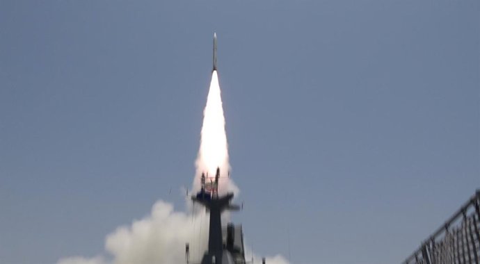 February 17, 2026, Strait Of Hormuz, Persian Gulf, Iran: The Islamic Revolutionary Guard Corps (IRGC) is conducting a military drill in the Strait of Hormuz, in the Persian Gulf, southern Iran. This large-scale exercise follows an increased United States 