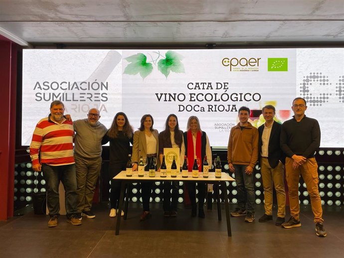 CPAER y la Asociación de Sumilleres de La Rioja impulsan la primera cata de vinos ecológicos de la DOCa Rioja