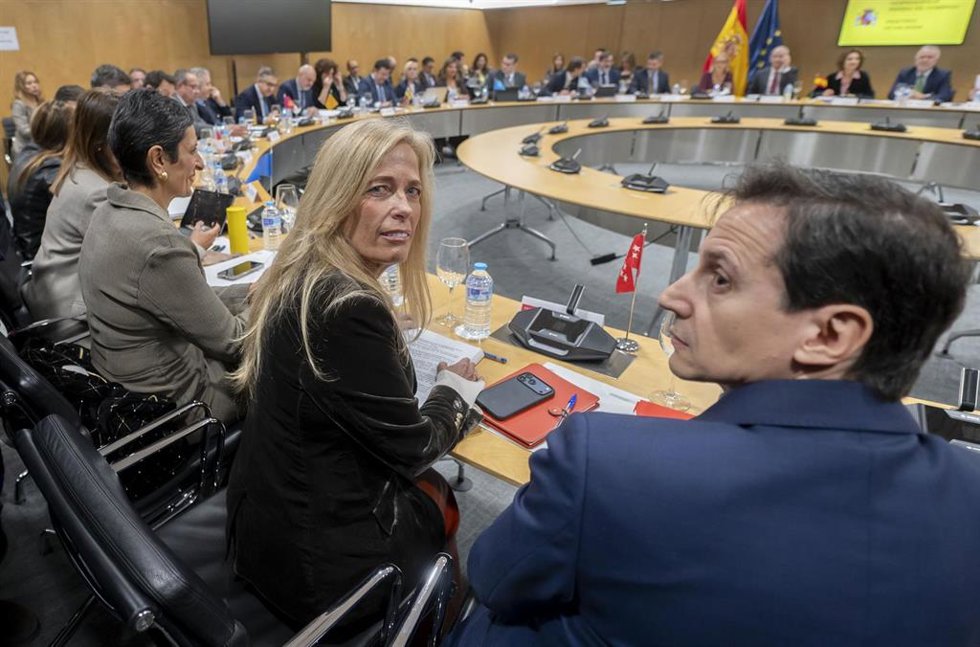 Archivo - La consejera de Economía de la Comunidad de Madrid, Rocío Albert, durante el Consejo de Política Fiscal y Financiera (CPFF)