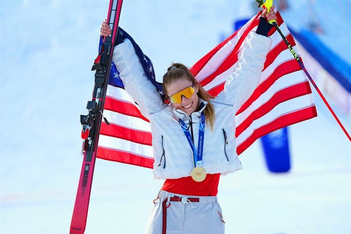 La esquiadora estadounidensa Mikaela Shiffrin.