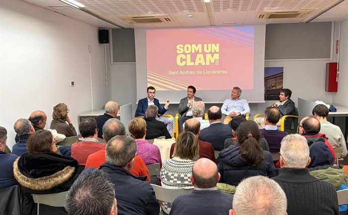 Acto de la plataforma blaugrana 'Som un Clam'