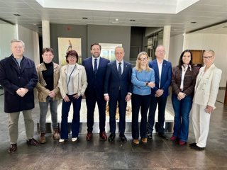 Visita a las instalaciones de Jamones Arroyo en Puertollano.