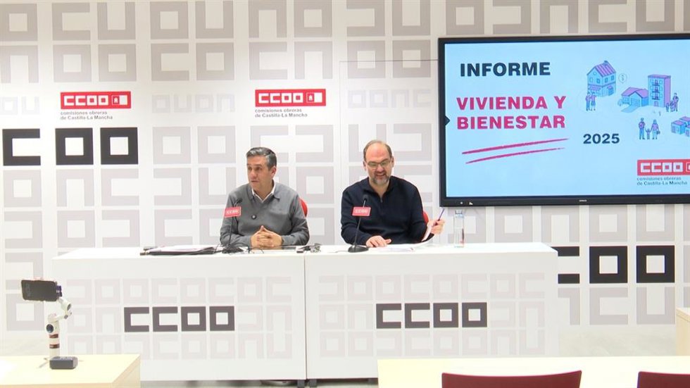 CCOO ve necesaria una ley regional de vivienda y pide intervenir el mercado para regular su precio y el alquiler en C-LM