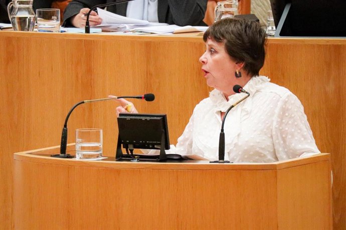 La diputada de IU, Henar Moreno