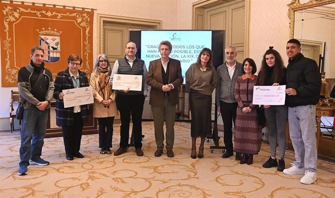 Entrega de los premios 'XIX Chip Solidario' de la San Silvestre Salmantina.