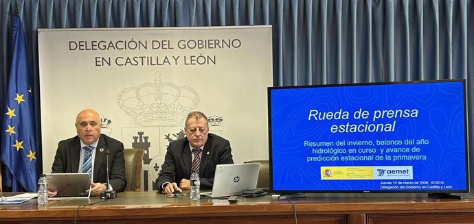 Rueda de prensa de la Aemet de balance del invierno meteorológico.