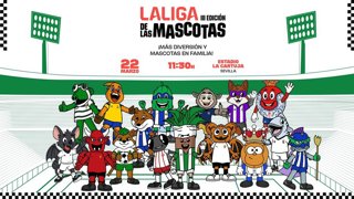 El Estadio La Cartuja acoge el próximo 22 de marzo la III Edición de 'LaLiga de las Mascotas'.