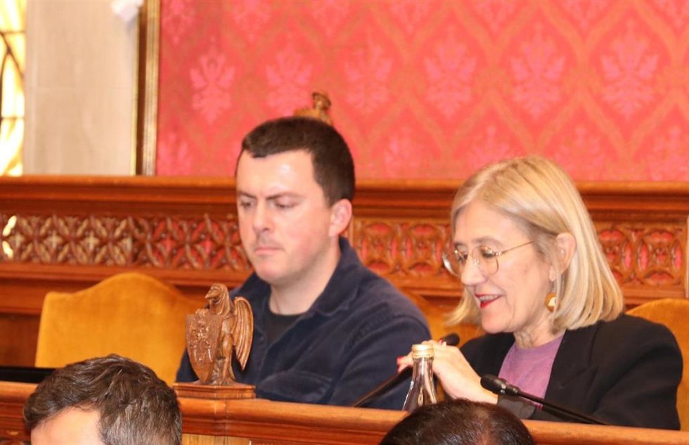 Los consellers insulares de MÉS per Mallorca en el Consell Biel Payeras y Rosa Cursach