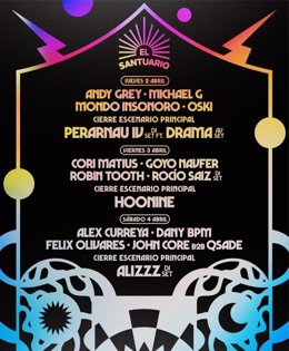 Culturqa.Alizzz, Hoonine y Perarnau IV ft. Drama cerrarán cada jornada el escenario principal del SanSan Festival
