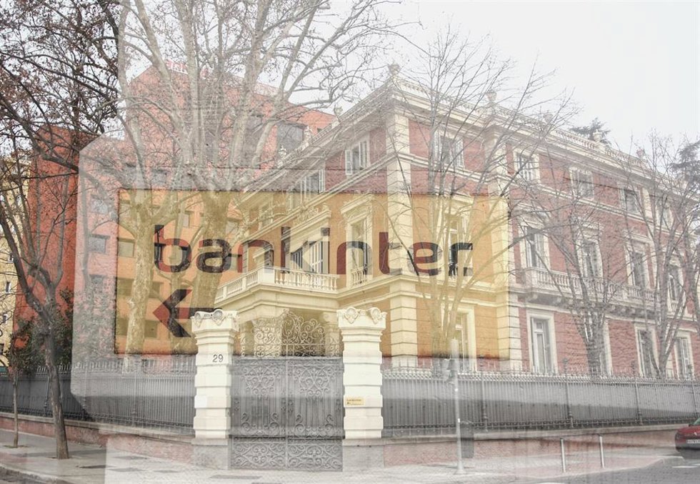 Archivo - Oficinas de Bankinter en Paseo de la Castellana.
