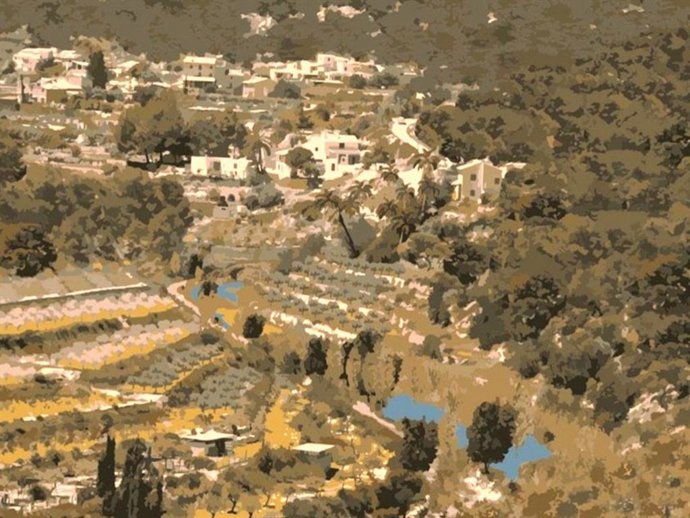 Recreación del futuro corredor verde del Montnegre