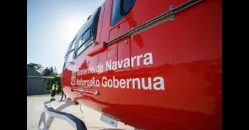 Evacuada en helicóptero tras sufrir un accidente de tráfico en Areso