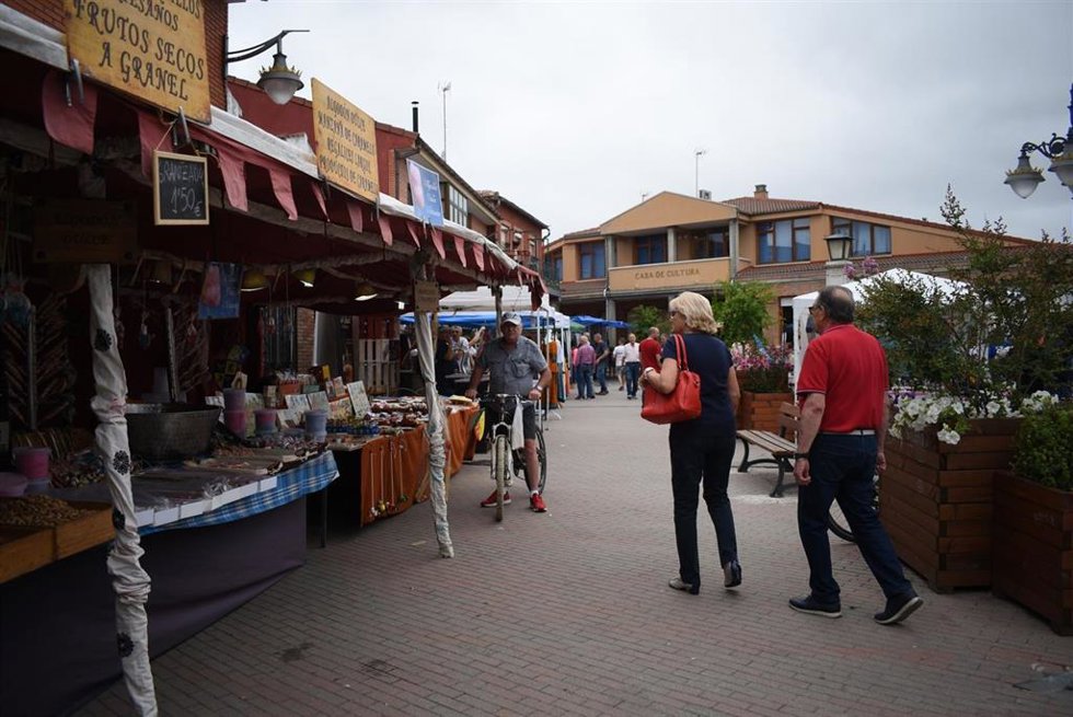 Archivo - XX Muestra de oficios y feria de Artesanía de Viana de Cega, Valladolid.