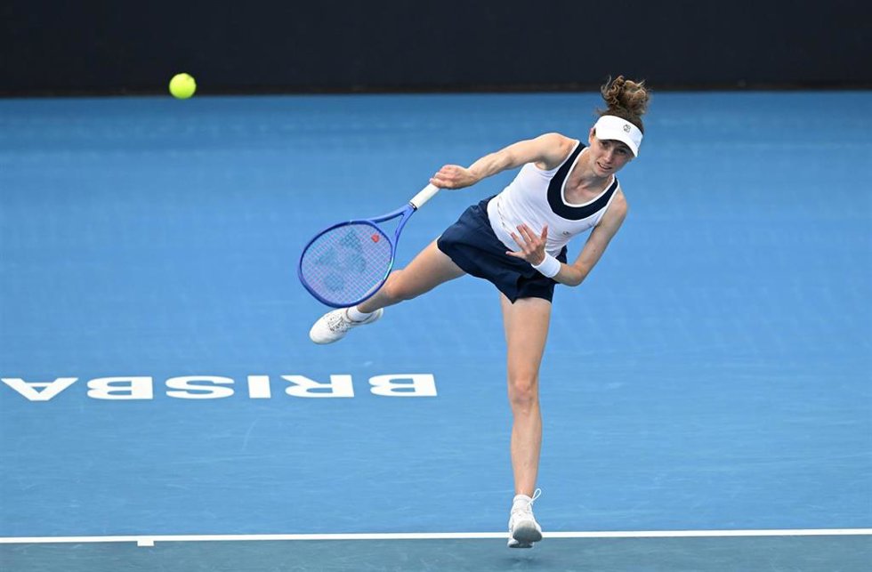 Archivo - La tenista española Cristina Bucsa durante un torneo