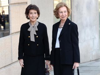 Paloma O`Shea Y La Reina Sofía A Su Llegada La Reunión Anual Del Máximo Órgano Rector De La Escuela Superior De Música Reina Sofía, A 12 De Marzo De 2026