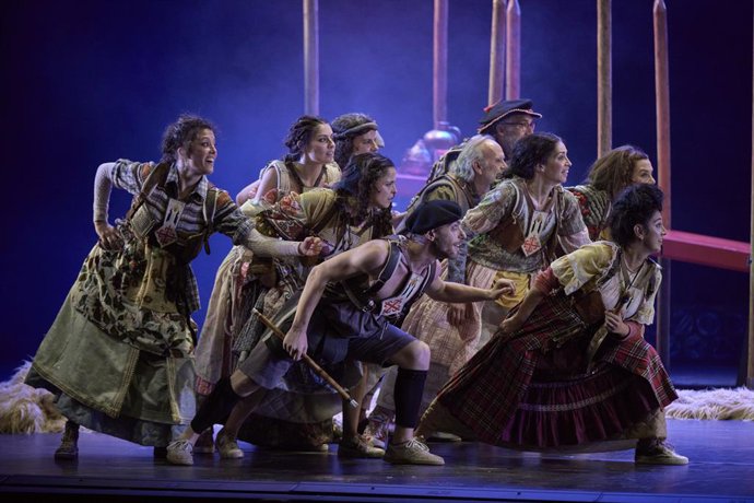 Archivo - La Compañía Nacional de Teatro Clásico (CNTC) llega al Festival Internacional de Teatro Clásico de Almagro con una nueva producción de Fuenteovejuna.