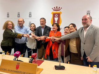 Rueda de prensa del alcalde de Cuenca, Darío Dolz.