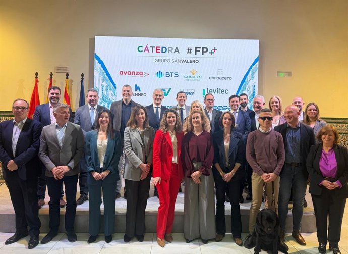 El Grupo San Valero reúne a las 12 empresas con las que tiene firmada una Cátedra Profesional FP++.