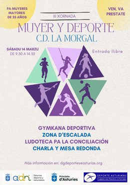 Cartel de la jornada 'Muyer y Deporte'