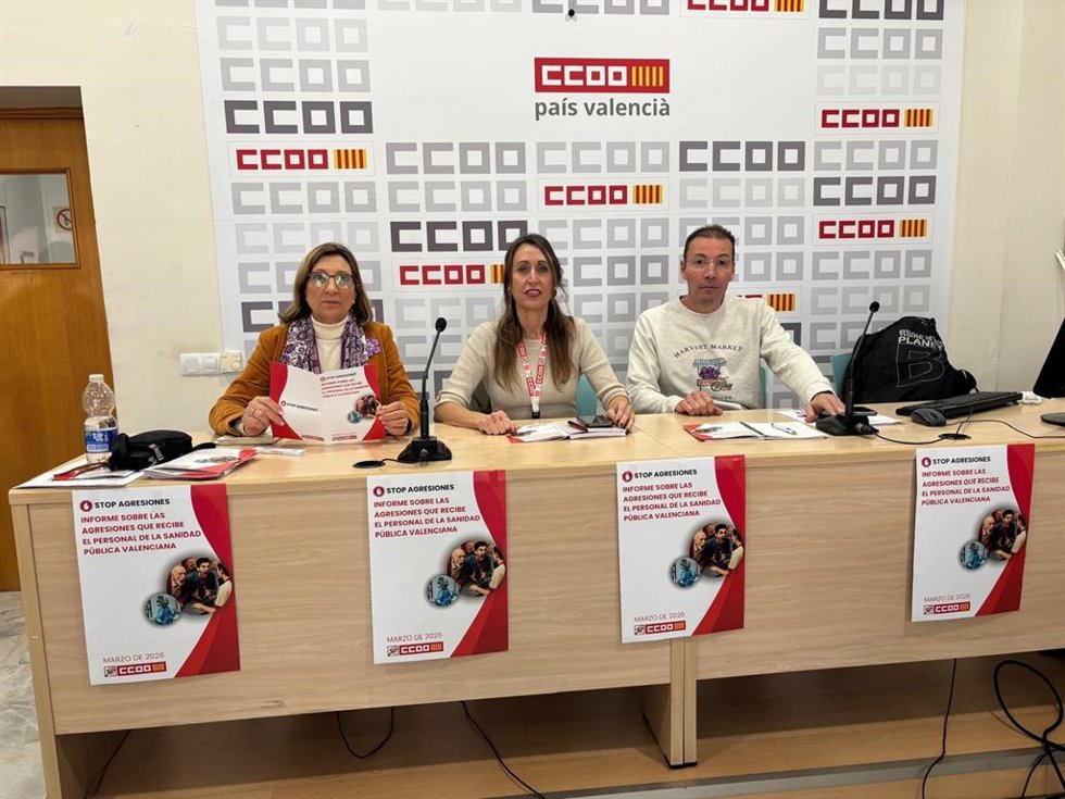 CCOO denuncia la "cronificación" de las agresiones en el sector sanitario y alerta de que más del 80% las han sufrido