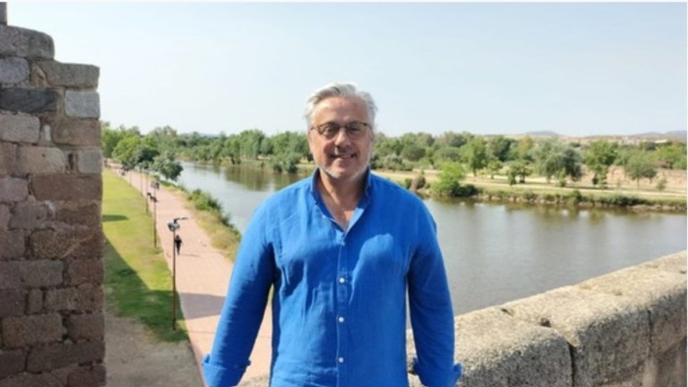 Archivo - El portavoz de XMerida en el Ayunamiento de Mérida, Miguel Valdés.