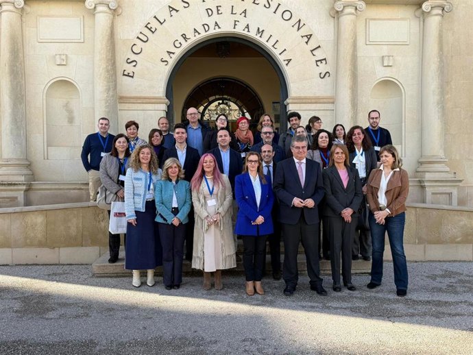 Asistentes en Úbeda a la apertura de la Conferencia de Decanas y Decanos de Andalucía, Ceuta y Melilla
