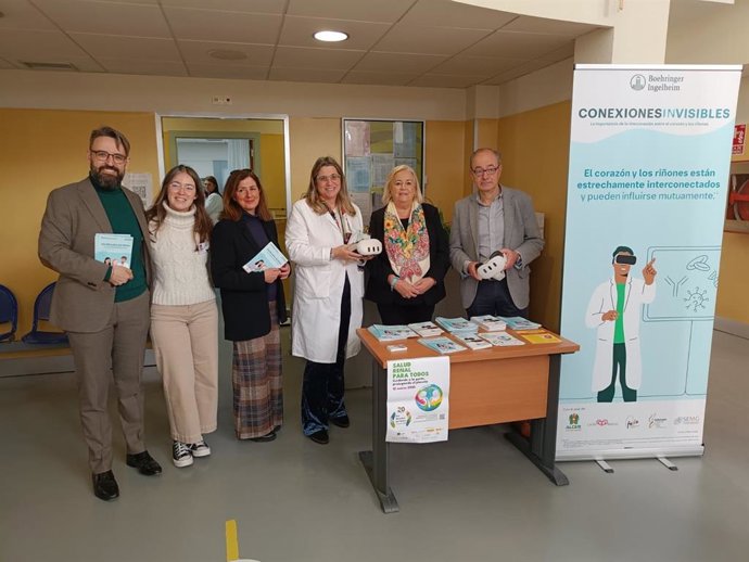 Jornada conmemorativa en el centro de salud de La Orden (Huelva) por el Día Mundial del Riñón.