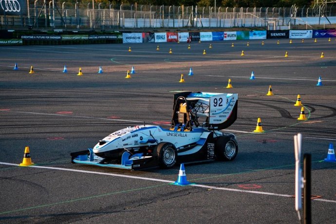 Archivo - Monoplaza del equipo ARUS de la Universidad de Sevilla