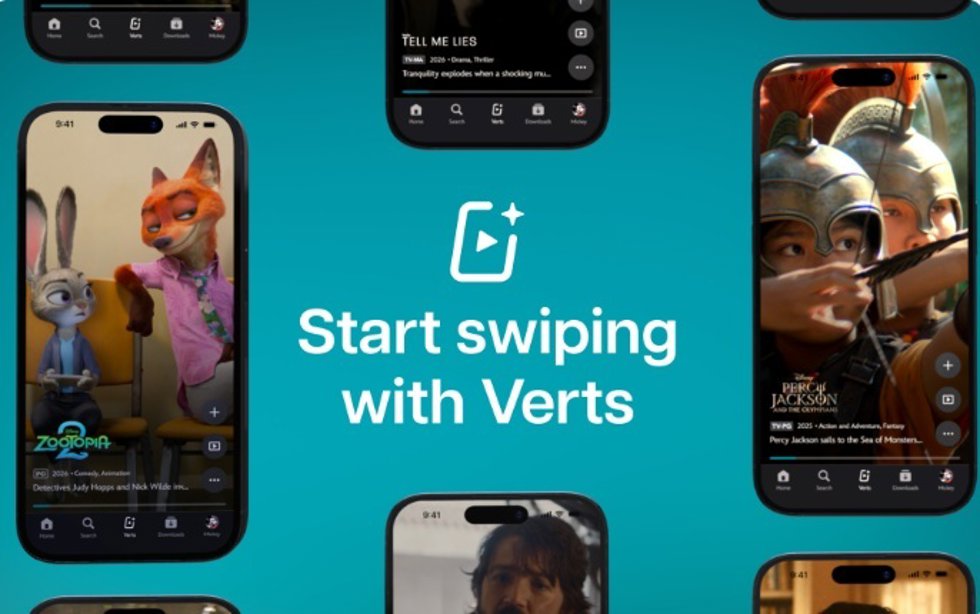 Vídeos en vertical en Disney+