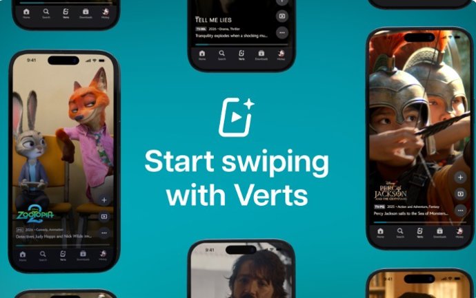 Vídeos verticais na Disney+