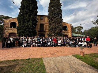 Acto de entrega de los distintivo de los distintivos de 'Compromiso para la Sostenibilidad Turística Destinació Barcelona'