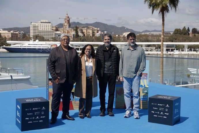 Photocall de la película 'El corazón del lobo' en el Festival de Málaga