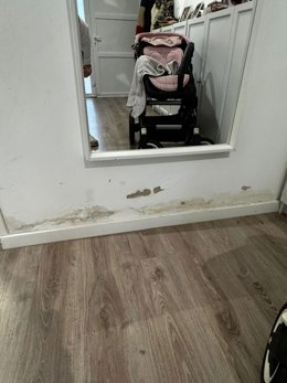 Humedades en casa de Mercedes