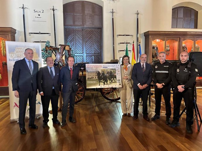 Presentación del VIII Concurso Internacional de Atalaje de Tradición 'Ciudad de Jerez'.