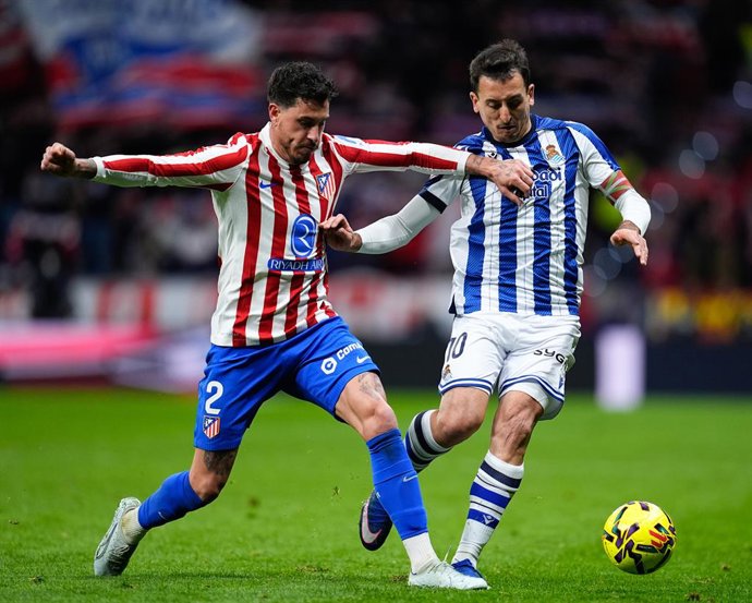 Jose Maria Gimenez eta Mikel Oyarzabal