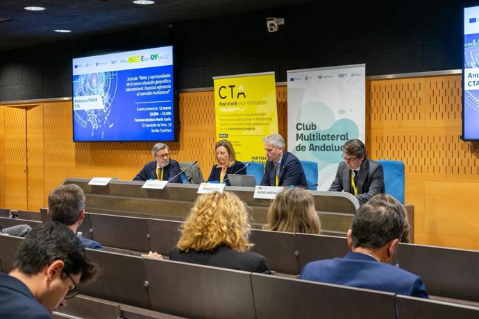 Imagen de la jornada celebrada por Andalucía Trade y CTA.