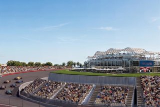 La Azotea, la nueva estructura de tres plantas de 'Match Hospitality' para el circuito Madring.