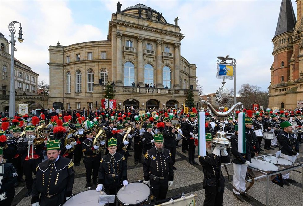Archivo - Chemnitz, en Alemania, en la imagen de archivo a finales de 2025, fue Capital Europea de la Cultura ese año junto con Nova Gorica (Eslovenia)