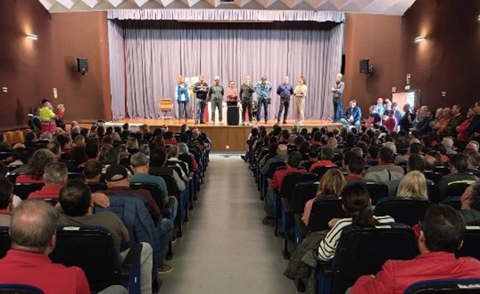 Asamble de la plantilla municipal del Ayuntamiento de Sevilla
