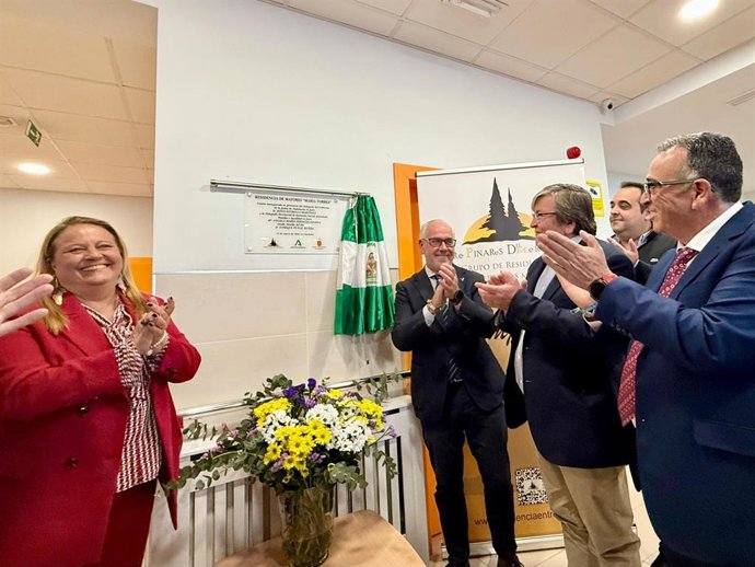 Inauguración de la residencia.