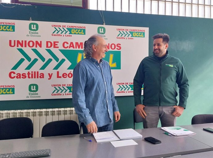 Jesús Manuel González Palacín y David Alonso analizan la situación del sector del vacuno de leche