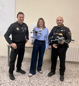 La Policia Local de Monòver incorpora dos drons per a "reforçar la seguretat"