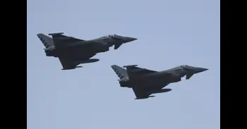 Dos cazas españoles en misión de la OTAN interceptan a dos aviones rusos cerca de Lituania