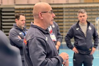 Archivo - Jordi Ribera, seleccionador español de balonmano masculino.