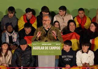 Pollán (Vox) culpa al "bipartidismo de Bruselas" del cierre de la Azucarera de La Bañeza y de los ataques del lobo.
