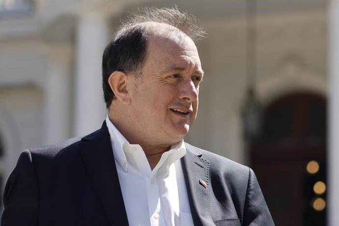 Vina del Mar, 6 de marzo 2026 Punto de prensa del futuro ministro de vivienda Ivan Poduje  Sebastian Cisternas/ Aton Chile