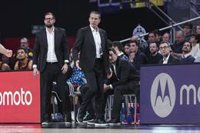 Pedro Martínez: "La diferencia en los últimos minutos del segundo cuarto nos ha pesado mucho"