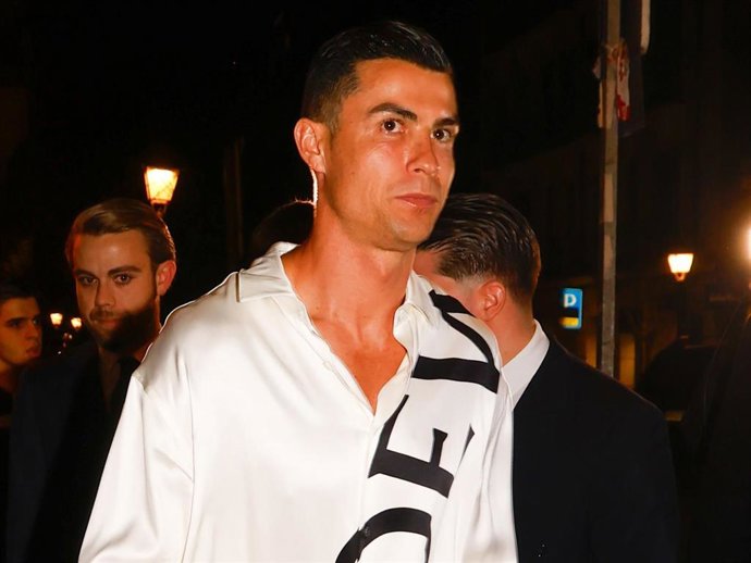 Cristiano Ronaldo disfruta de la noche madrileña
