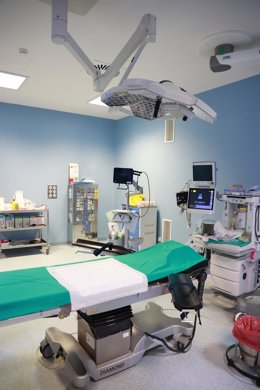 Archivo - Zona de quirófanos de un hospital